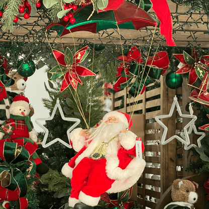 Papai Noel no Paraquedas 70cm