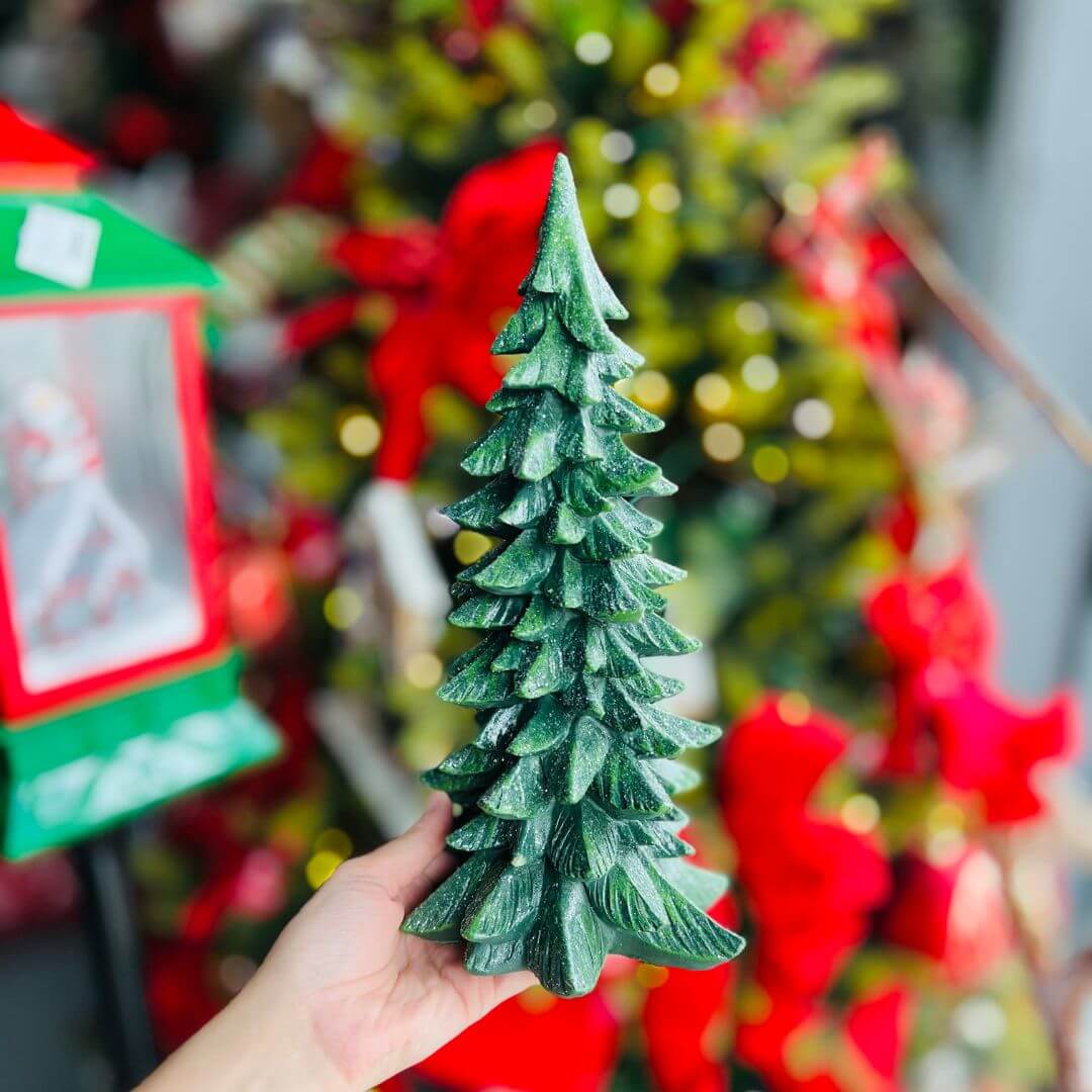 Árvore de Resina Verde - 29cm