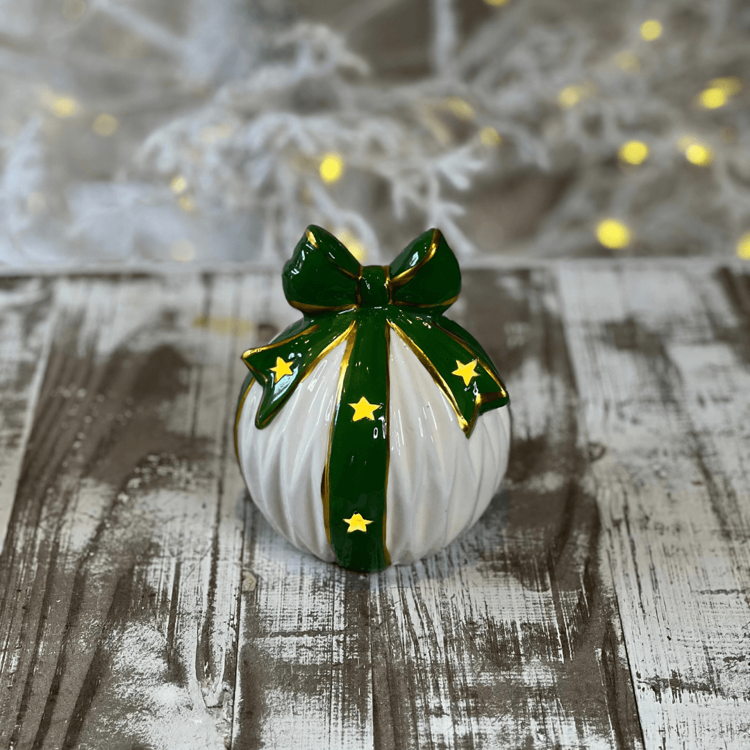 Bola Decorativa de Natal com LED – 12,6cm