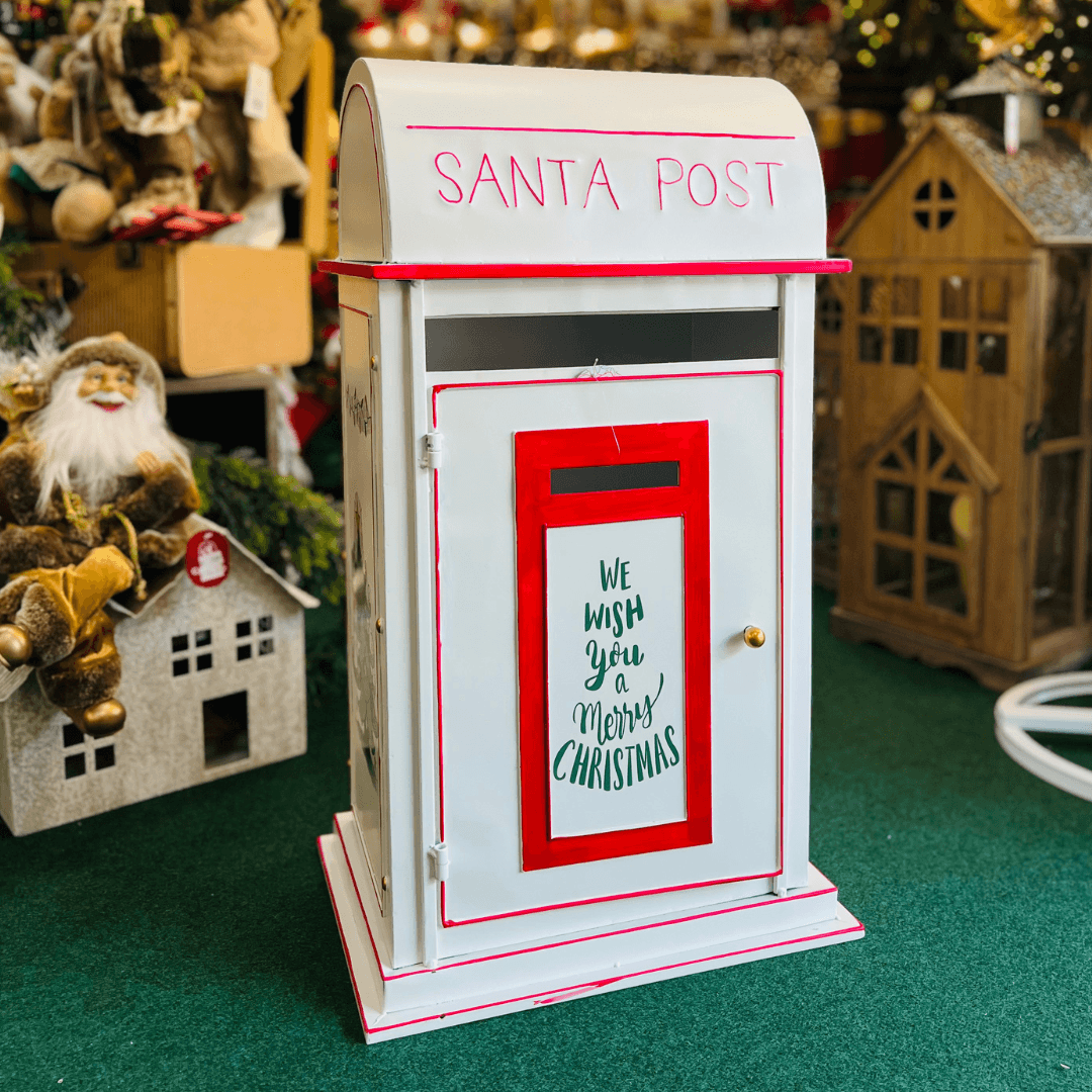 Correio de Metal Merry Christmas – 40x70