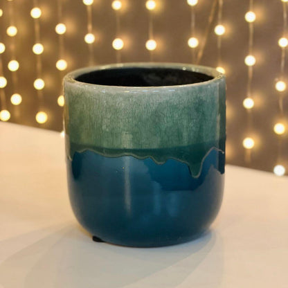 Cachepot de Cerâmica Colorido – 14,5cm