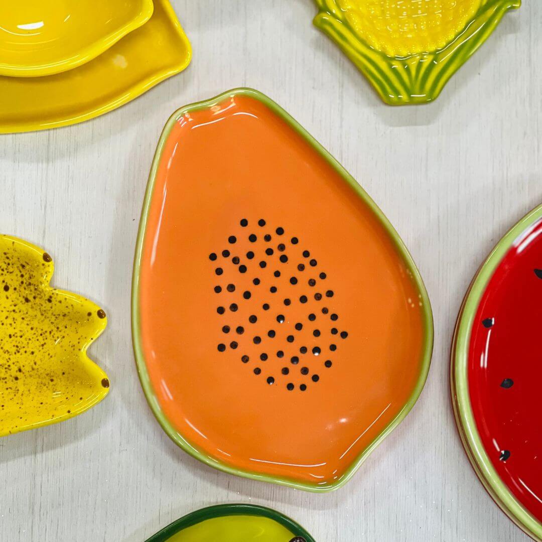 Bandeja Mamão Tutti-frutti - 1,5x24x18