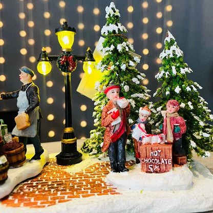 Cenário Vila Com LED - 22cm