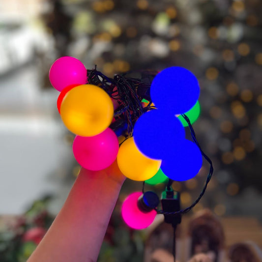 Led Com 20 Lâmpadas - Coloridas Bivolt