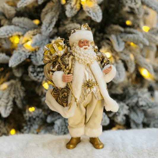 Papai Noel Bronze 25cm