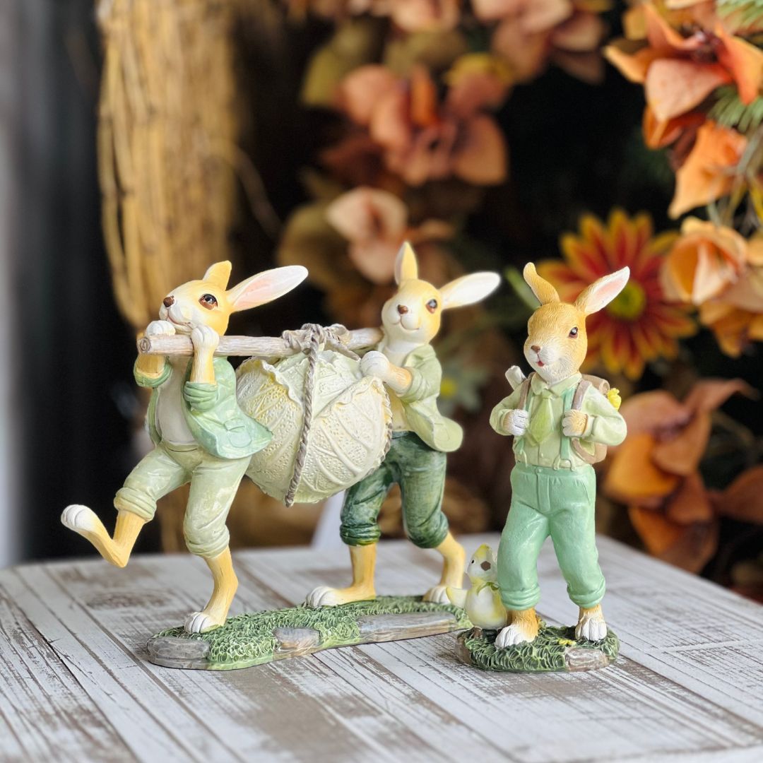 Coelhos Com Repolho  - 24cm