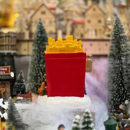 Loja Natal Batataria Com Led 17x13x11cm