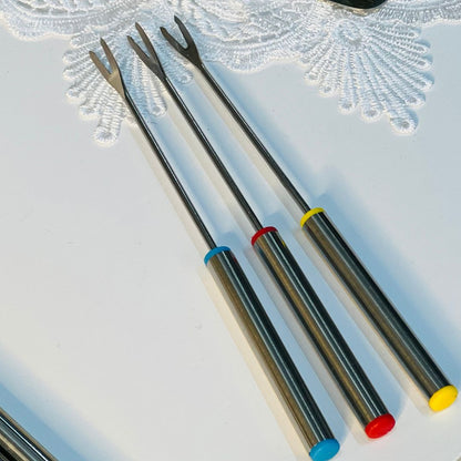 Conjunto 6 Peças Garfo Para Fondue - 18cm