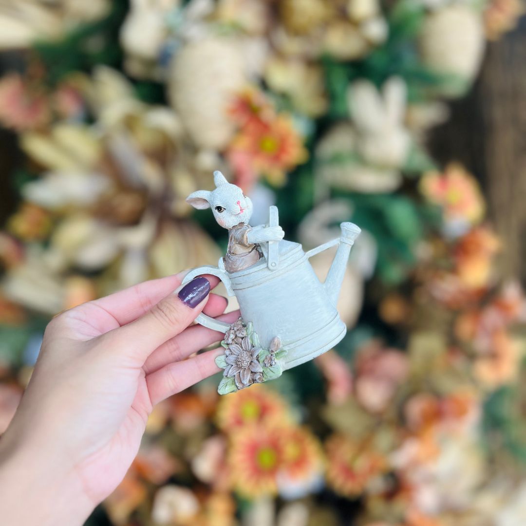 Coelho no Regador - 26cm