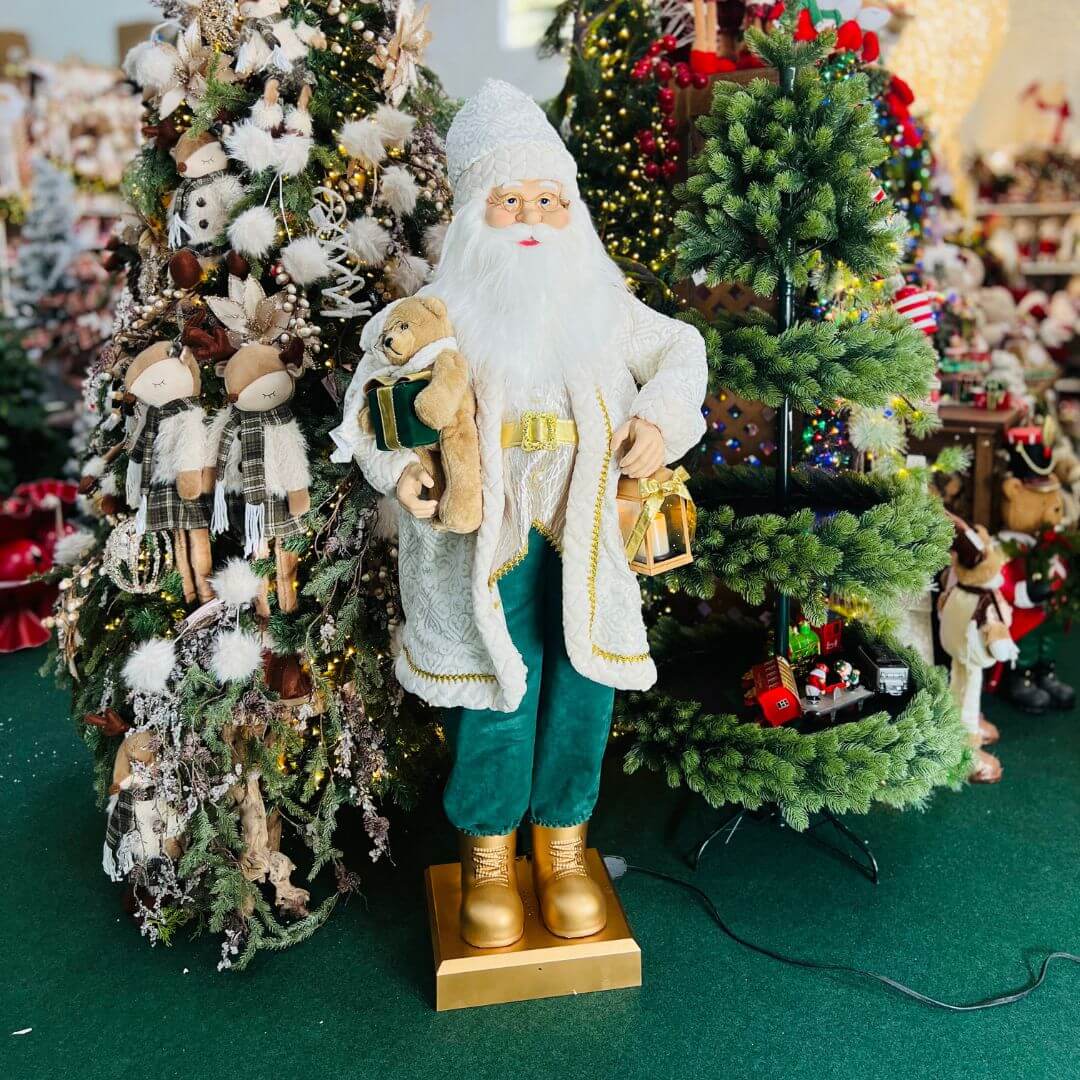 Papai Noel Natal com Movimento e Som – 1,5m