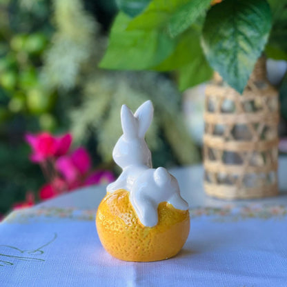 Coelho com Frutinha - 13cm