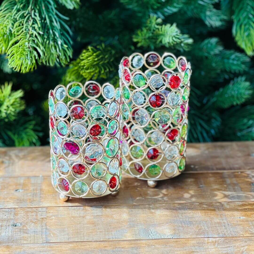 Porta-Velas em Cristal – 14,5cm