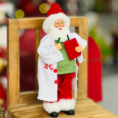Papai Noel Médico/Professor – 28cm