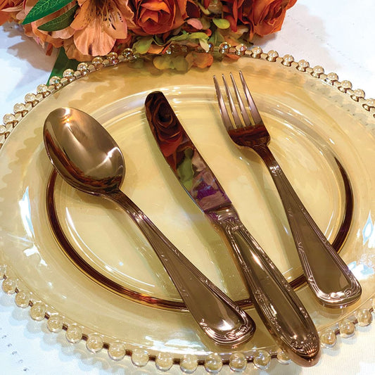 Prato Cristal de Chumbo Pearl Âmbar - 20cm