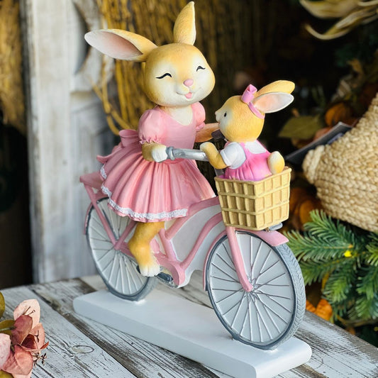 Coelhas na Bicicleta - 36cm