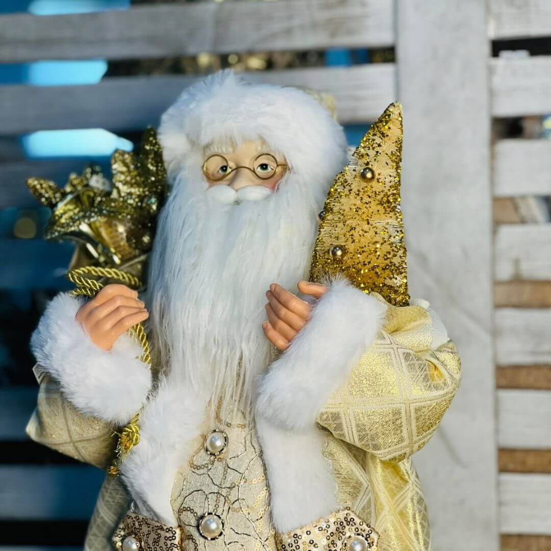 Papai Noel Natal Em Pe - 45cm