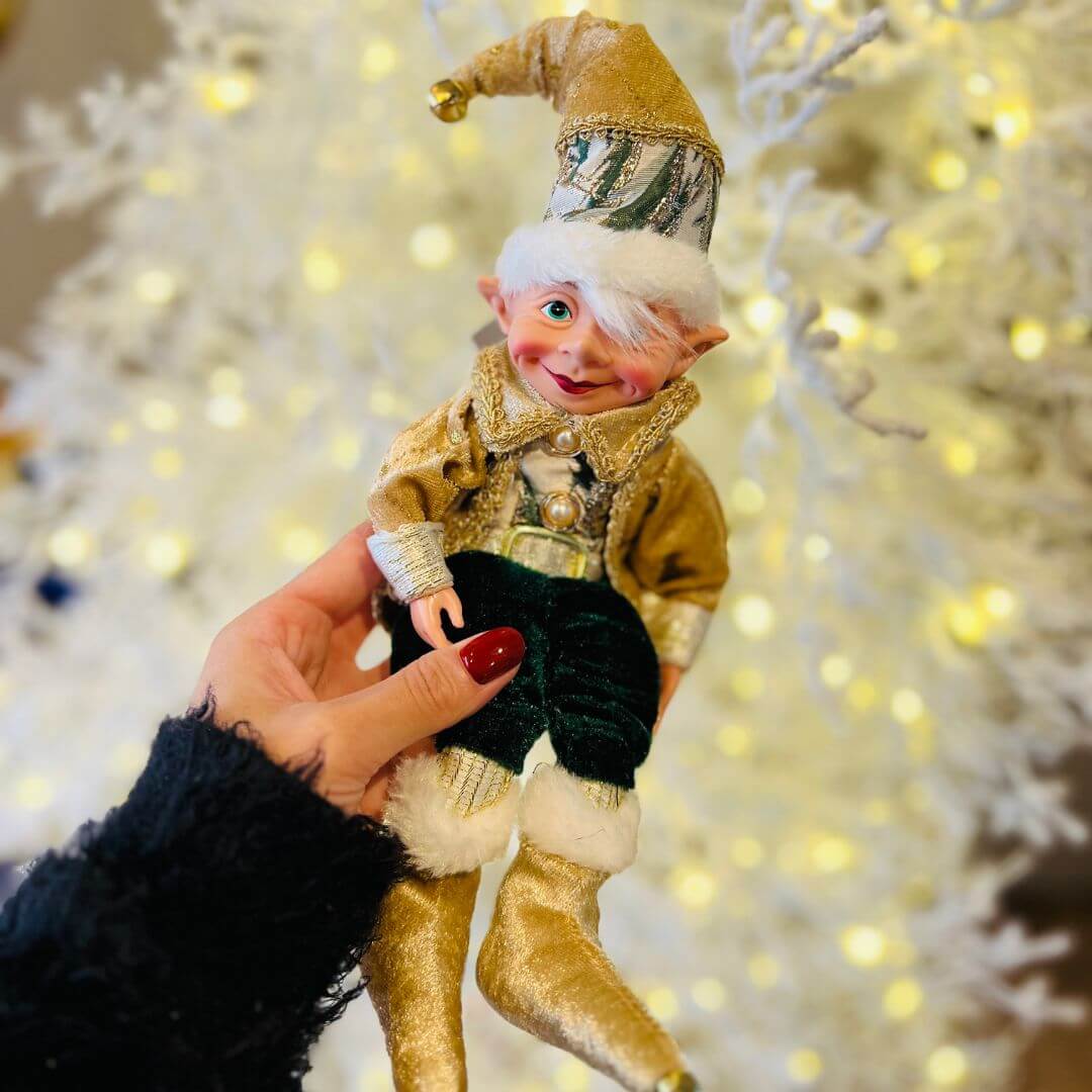 BONECO NATAL ELFO - 30CM