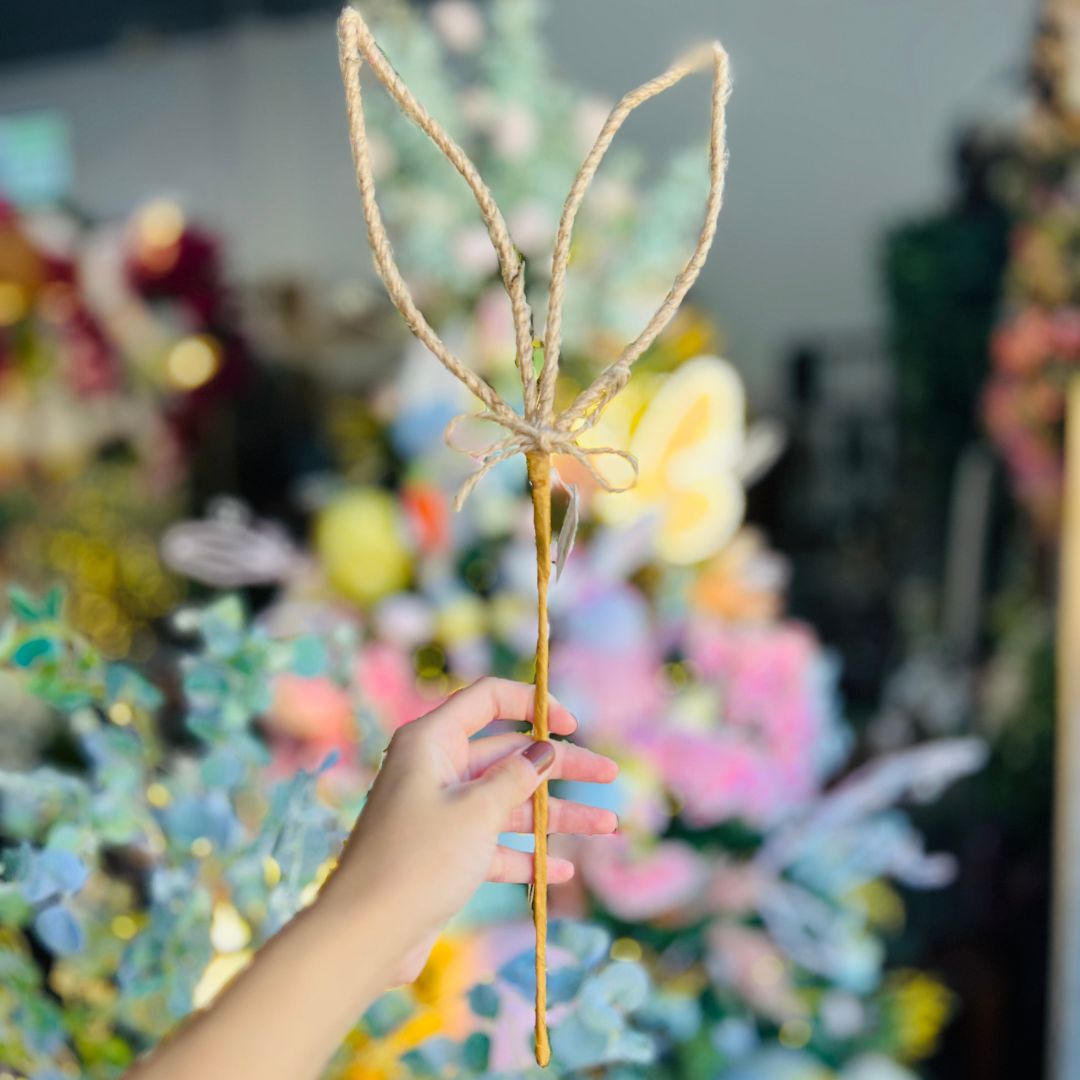 Pick de Páscoa Orelha de Coelho - 44cm