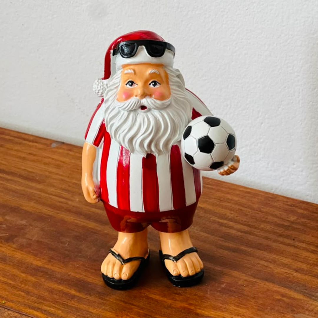 Papai Noel Collection Jogador - 15 cm