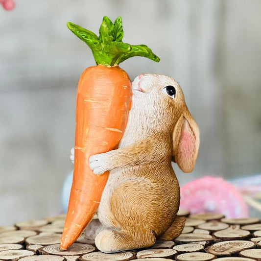 Coelho Com Cenoura - 16cm