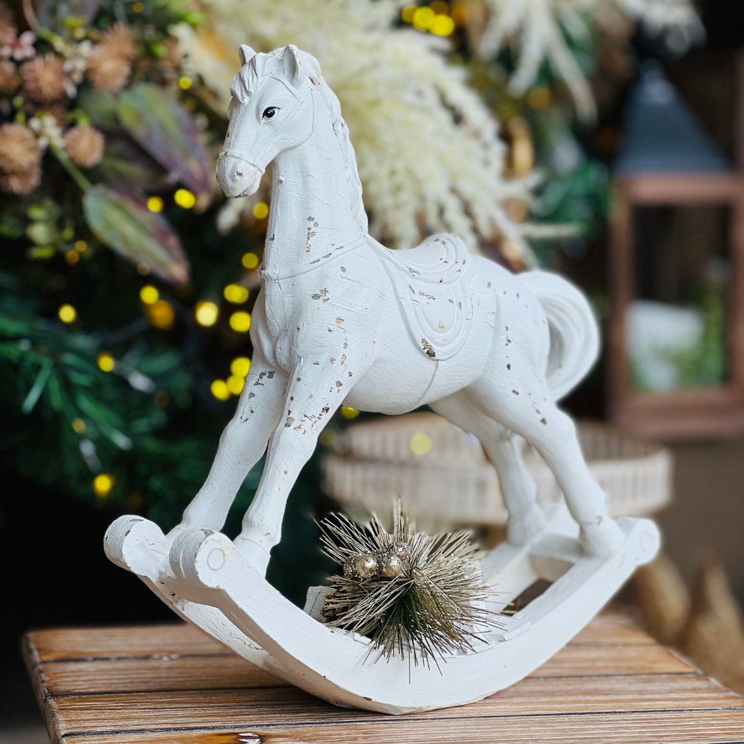 Decoração Cavalo de Balanço - 26cm