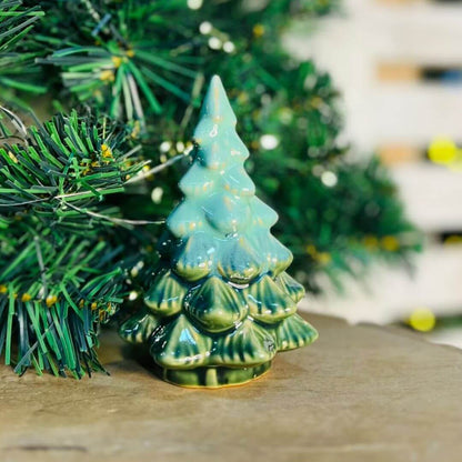 Natal Arvore  Decorativa  Pinheiro - 12x7x7cm