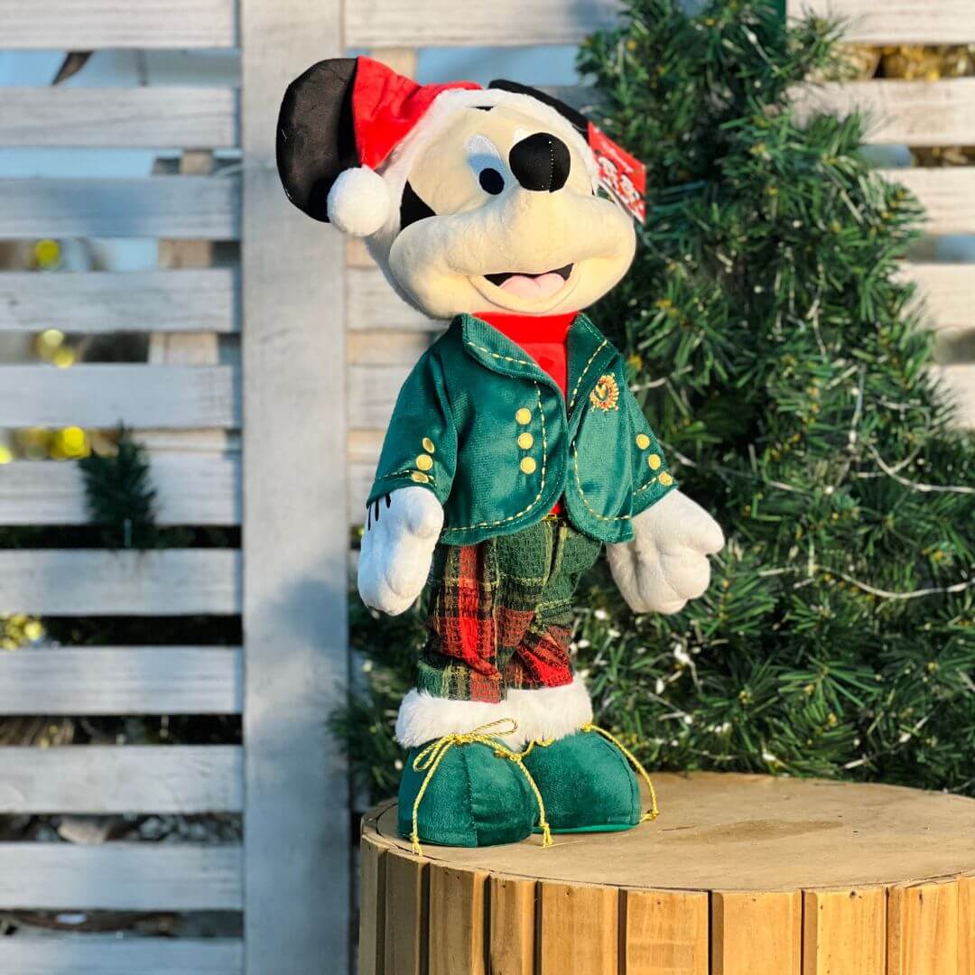 Boneco Decorativo Mickey com Calça Xadrez – 47cm