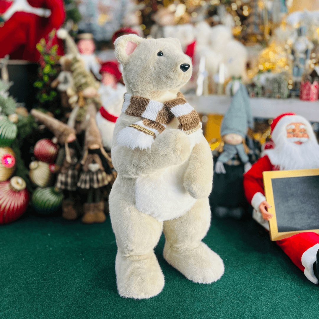 Urso em Pé com Cachecol – 80 cm