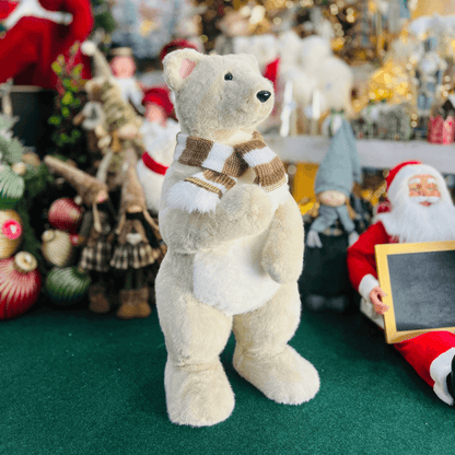 Urso em Pé com Cachecol – 80 cm
