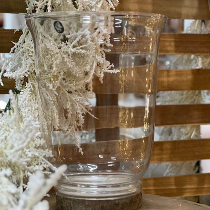 Vaso de Vidro Transparente – 28cm