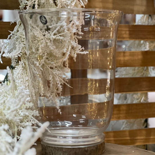 Vaso de Vidro Transparente – 28cm