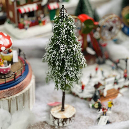 Pinheiro Mesa Nevado Verde - 50cm