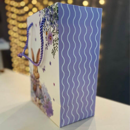 Sacola de Papel Provençal Lilás – 23 x 10 x 18cm