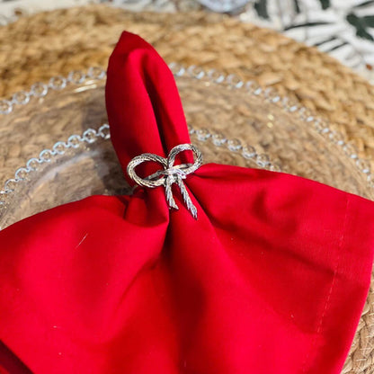 Porta Guardanapo Formato Laço – 5x20cm | Kit com 4 Peças