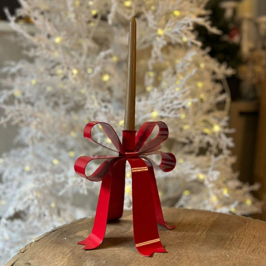 Castiçal com Laço – 18,4cm