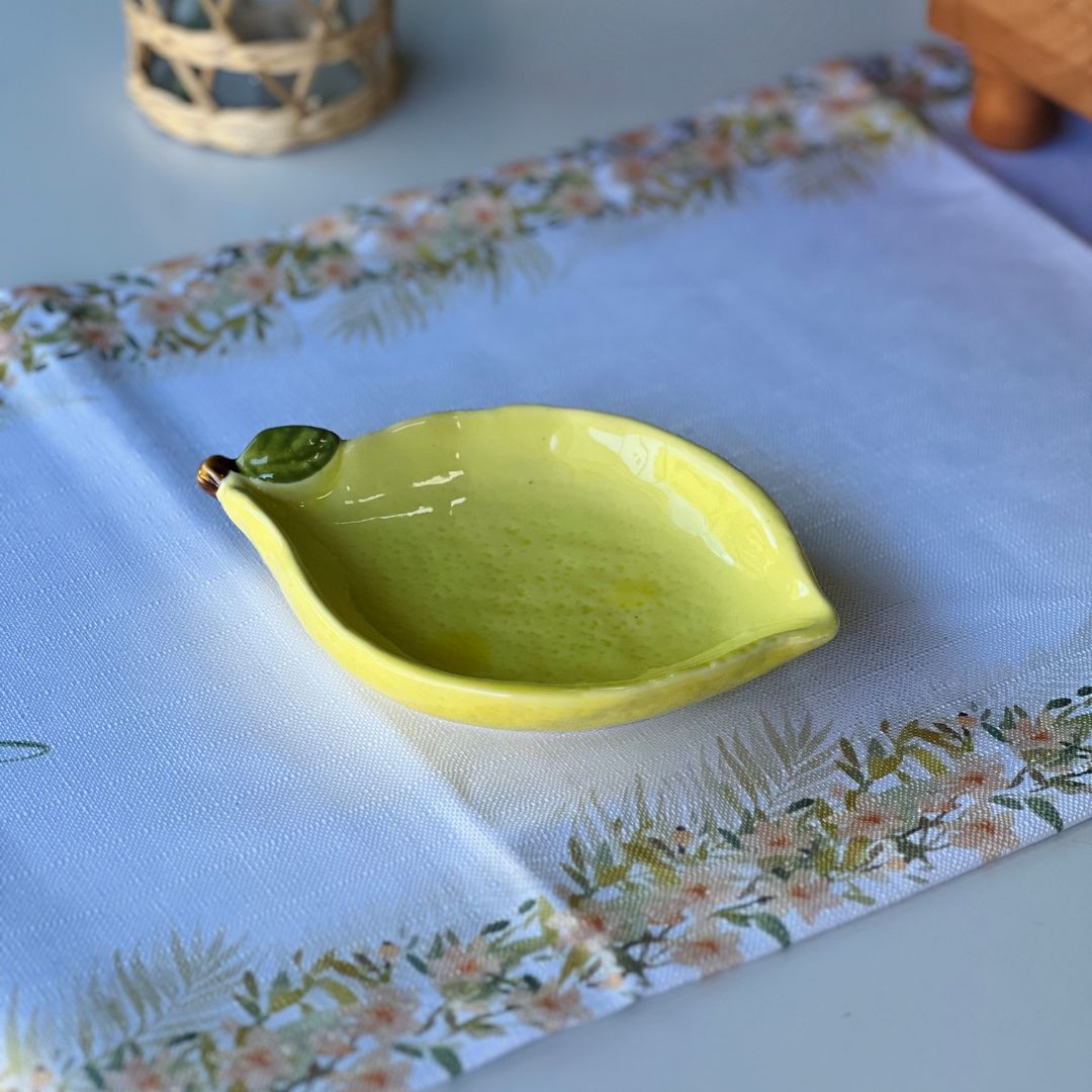 Travessinha Limão - 17cm (Cerâmica)