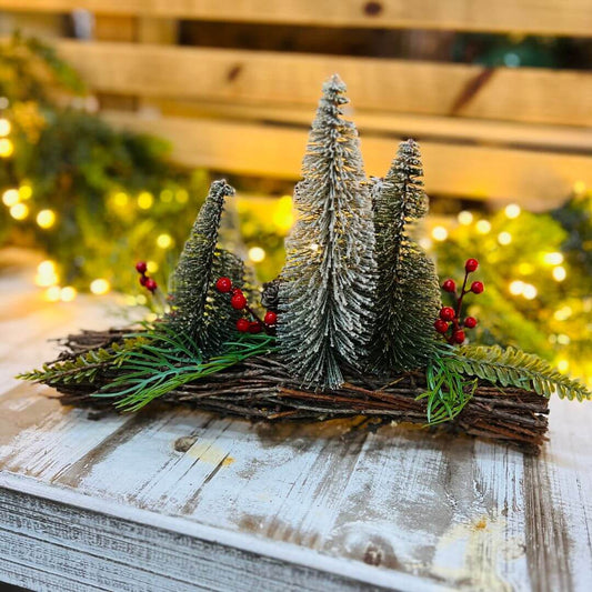 Árvore Decorativa na Base | 20 cm