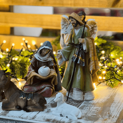 Presépio de Natal – 20cm | 10 peças
