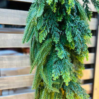 Pingente Cipreste Toque Natural Verde | 78 cm