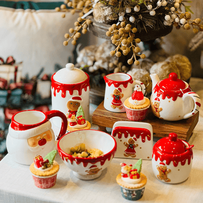 Caneca de Cerâmica Noel 300ml 15cm