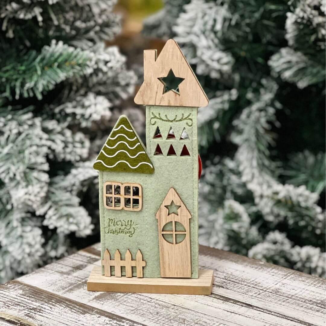 Enfeite Decorativo Casas – 24cm