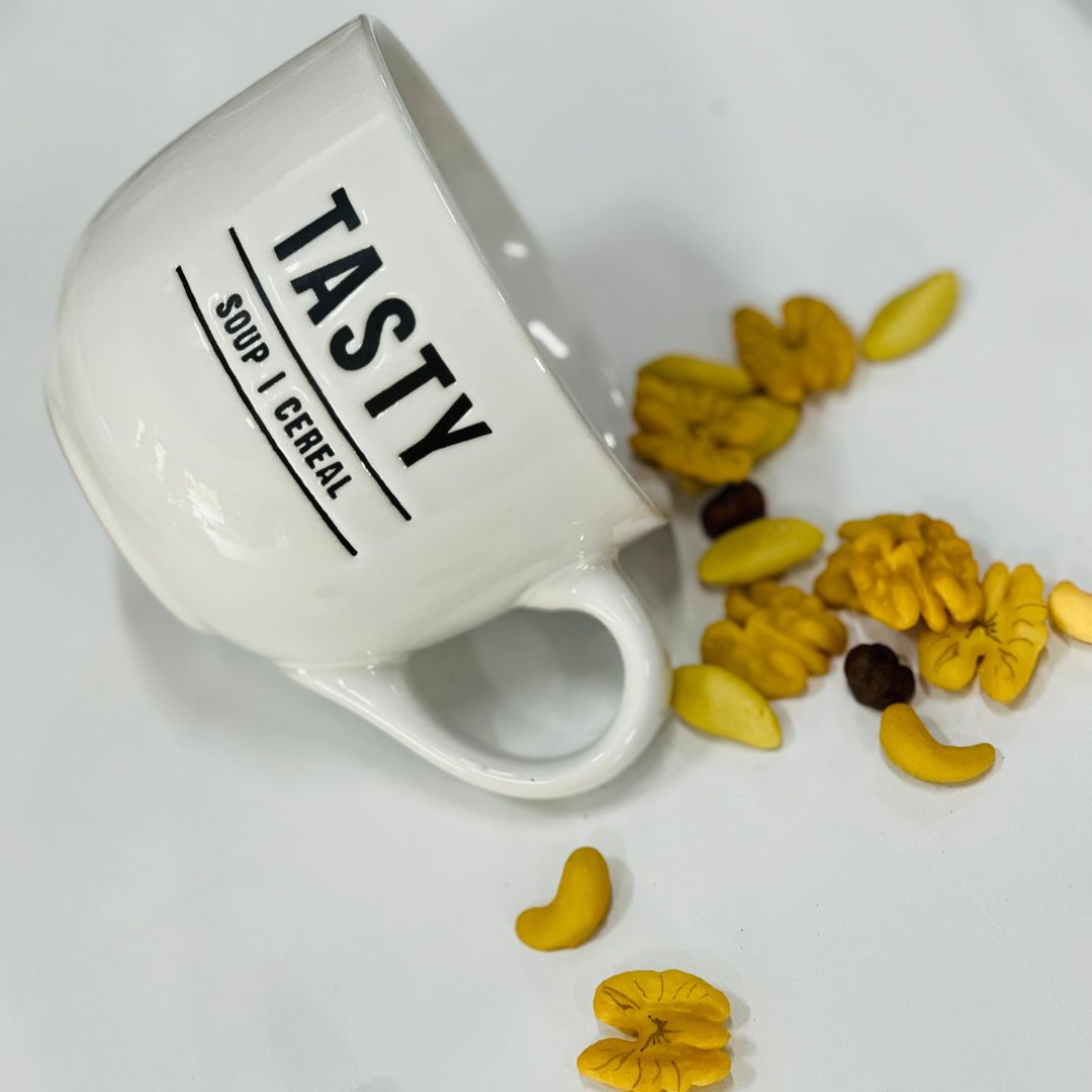 Caneca Tasty Soup e Cereal Branca Manhattan - 750ml