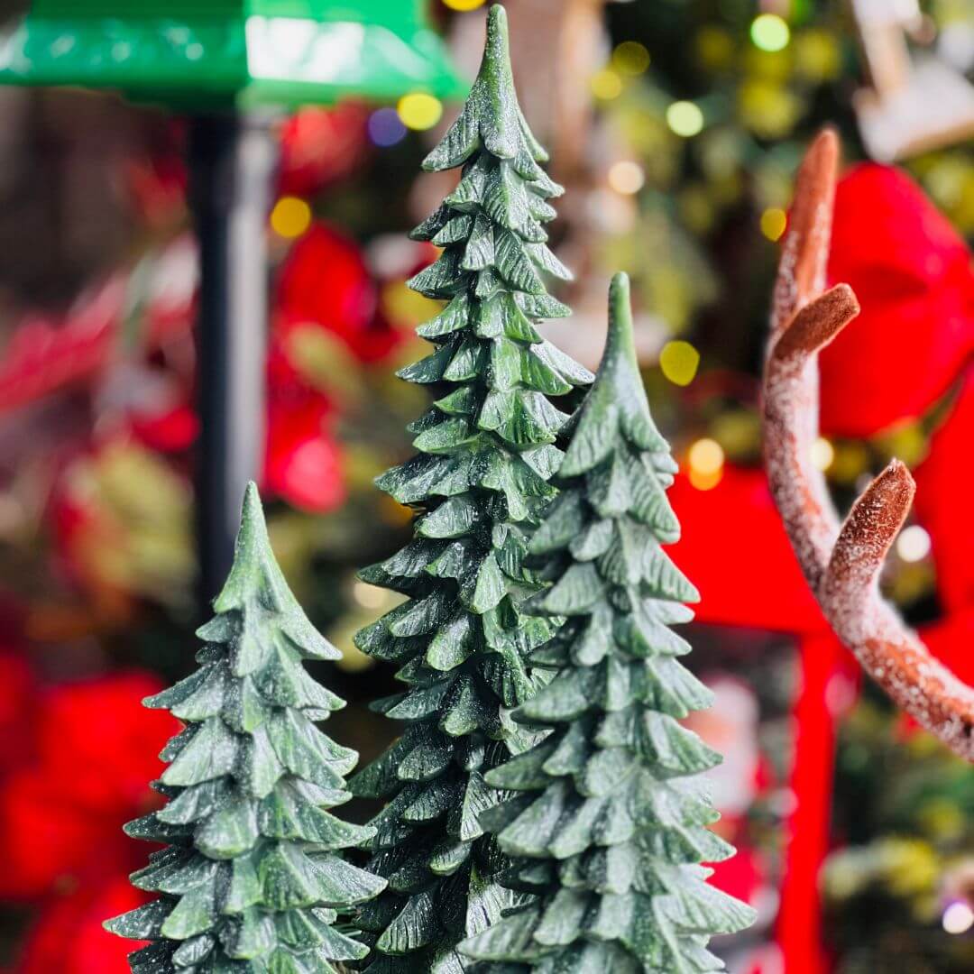 Árvore de Resina Verde - 29cm