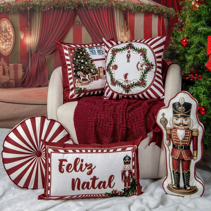 PRÉ VENDA - Almofada Quebra-Nozes – 26x56cm