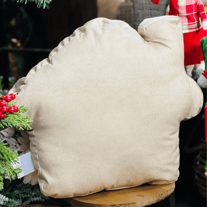 445472-Almofada de Natal Em Formato de Casa Ginger 54cmx46 Cm