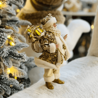 Papai Noel Bronze 25cm