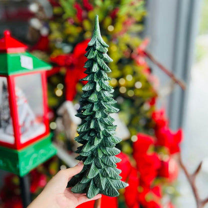 Árvore de Resina Verde - 38cm