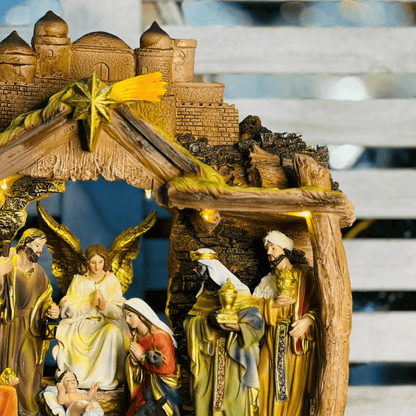 Presepio C/luz e Som -35cm