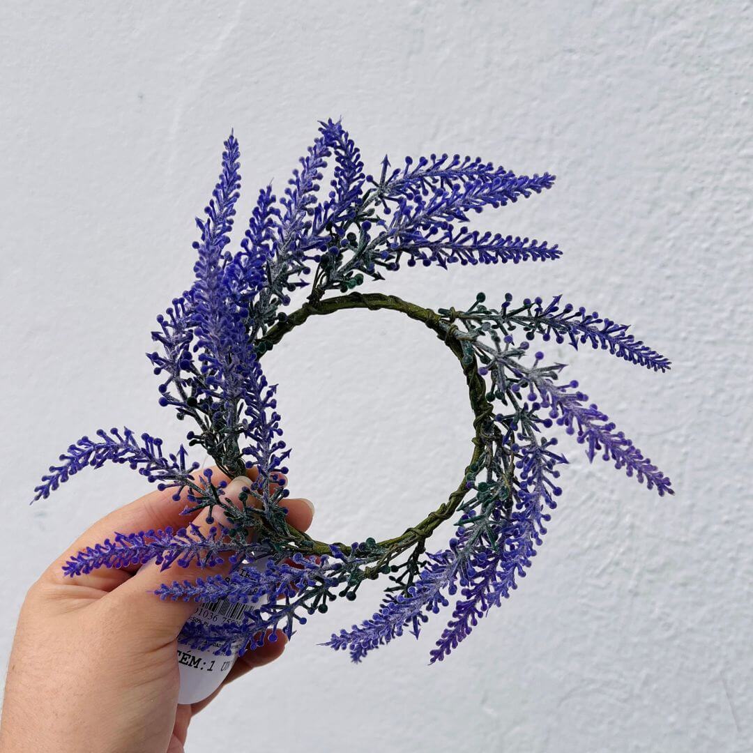 Mini Guirlanda de Lavanda – 18cm