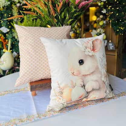 Capa Páscoa Coelha - 43x43cm (399164)